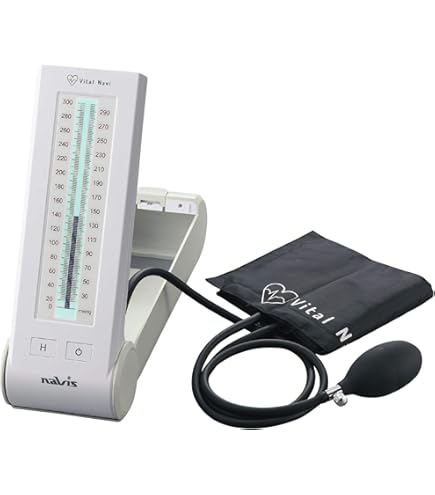 Amazon.co.jp: ケンツメディコ 水銀レス血圧計 KM-380II 卓上型 綿カフ